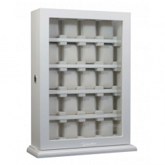 Шкатулка для зберігання годинників Salvadore WB/1100/20.WH Білий Оріхів