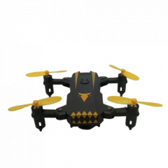 Міні-дрон OPT-TOP God of war G48 на Р/У дрон Drone CD1804 з пультом Д/У з камерою WIFI Чорно-жовтий (1756375699) Ясногородка