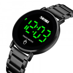 Наручний чоловічий годинник Skmei Light 1550 Чорний Акимовка