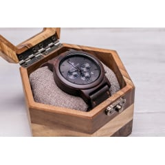 Коробочка для зберігання наручних годинників ecoWalnut 7.8х10.9х9.4 см Полтава