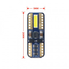 Комплект світлодіодних ламп Napo LED T10-7020-2smd W5W T10 4 шт Білий (2470574145) Хмельницький
