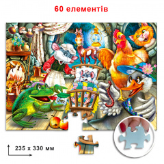 Пазл "Сказка об умном мышонке" Энергия Плюс 83873 на 60 элементов Бердичев