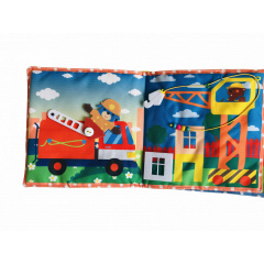 Фетрова книга для малят Bambini "Авто" 403662 Королёво