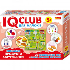 Навчальні пазли Ranok Creative Вивчаємо продукти харчування IQ-club для малюків У 13203003 Бердичів