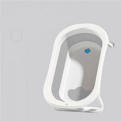 Дитяча ванночка для купання SBT group A1 EB-211 Біло-сіра Ладан