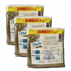 Дитячі одноразові підгузки Dada Extra Care Jumbo Bag Розмір 5 JUNIOR (15-25 кг) 204 шт Первомайськ