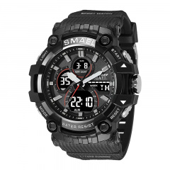 Годинник наручний Smael 8079 Black (16676-hbr) Лозовая