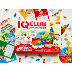 Навчальні пазли Ranok Creative Розвага з навчанням Здорове харчування IQ-club для малюків У 13203002 Якимівка