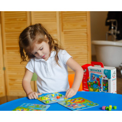Мозаїка дерев'яна Vladi Toys Зоопарк ZB2002-02 Куйбишеве