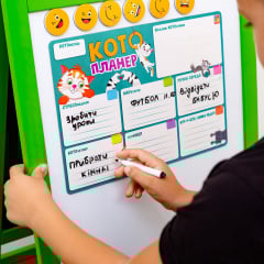 Магнітна дошка "Кото-планер" Vladi Toys VT3601-25 Укр Веселе