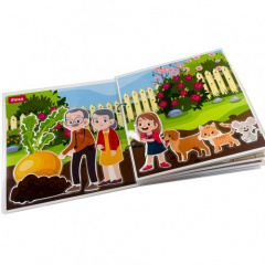 Збірник дитячі казки на липучках Lipoland 21x21 см (103013) Каменское