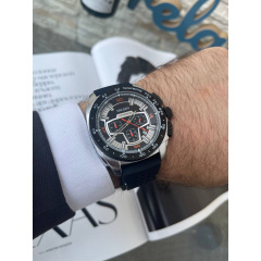 Чоловічий годинник Megir 2056 Todest Silver/Black Кривой Рог