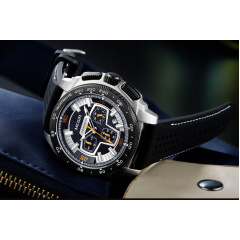Чоловічий годинник Megir 2056 Todest Silver/Black Кривой Рог