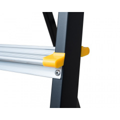 Драбина MASTERTOOL GM сталь+алюміній 6 ступенів h=1282 мм max 150 кг (79-1206) Київ