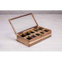 Скринька для зберігання наручних годинників ecoWalnut 8.2х34.2х18 см Київ