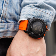 Наручний годинник чоловічий NaviForce Europe Orange Чорний (3154) Вінниця