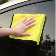 Набір мікрофібри двосторонньої Bluefield 40×30 см 5 шт Жовтий (Н050524-5) Дніпрорудне