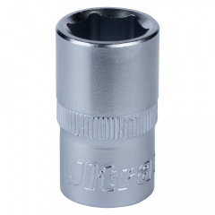 Насадка шестигранна коротка 1/2" 15мм CrV ULTRA (6070152) Черкассы