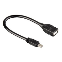 Кабель Atcom USB 2.0 AF/MicroBM 0,8 м OTG Киев