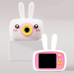 Дитяча Фотокамера Kids Funny Camera 3.0 Pro Протиударний Фотоапарат 12 Mpx Full HD 1920x1080P фото та відео зйомка Білий + Карта пам'яті 16ГБ Покровск