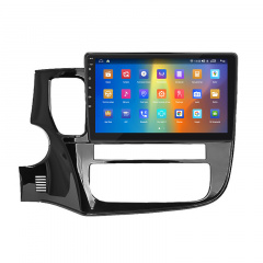 Штатна магнітола Lesko 10" для Mitsubishi Outlander III 2012-2015 4/64Gb CarPlay 4G Wi-Fi GPS Prime (9554-47872) Черкаси