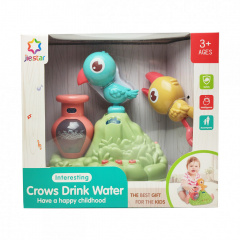 Музична іграшка "Пташки п'ють воду" Jie Star 25876Е Синя Пташка Весёлое