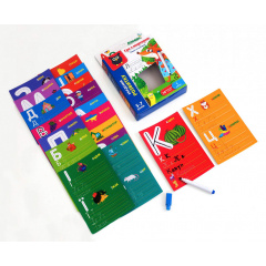 Гра з маркером Vladi Toys "Пиши і витирай. Букви і слова" VT5010-13 укр Черноморск