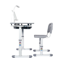 Комплект парта та стілець-трансформери Cubby Vanda 700 x 510 x 550-770 мм Grey Косов