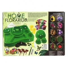 Безпечний навчальний набір для вирощування рослин Danko Toys HFL-01 "Home Florarium" Якимівка