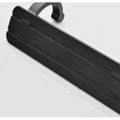 Вішалка настінна універсальна Boer з 3 гачками 18,5 см Black (H051344) Запоріжжя