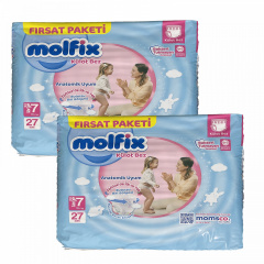 Підгузки-трусики Molfix 7 XX large 19+ кг 54 шт Київ