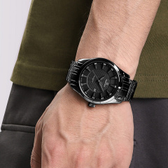 Наручний годинник чоловічий NaviForce Perfect Чорний (3109) Костопіль