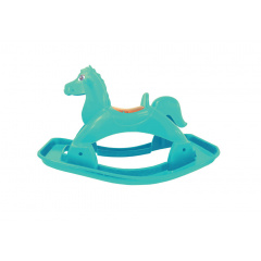Лошадка-качалка музыкальная Doloni Toys 05550/7 Бирюзовая Кременець