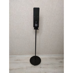 Дозатор для антисептика 0,6л Svavo PL151049BS-600 та стійка, краплеуловлювач (PL151049BS600-BPBK) Дніпро