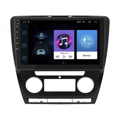 Штатна магнітола Lesko 10" Skoda Octavia II A5 2004-2009 1/16Gb 4G/ Wi-Fi GPS Optima Киев