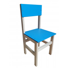 Дитячий стілець Игруша 28x28x62 см Синій (32с) Братське