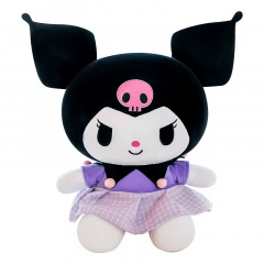 М'яка іграшка колекційна Hello Kitty аніме Куромі у фіолетовому платті 55 см Різнокольоровий (1006) Мукачево