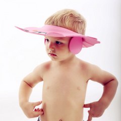 Защитный детский козырек для мытья головы ROXY-KIDS RKG401 Розовый Луцк