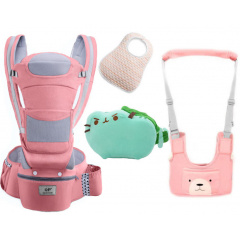 Хипсит эрго-рюкзак кенгуру переноска Baby Carrier 6 в 1 и игрушка Пушин кот Дракон (vol-1910) Чернівці