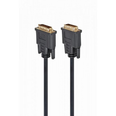 Кабель Cablexpert DVI/DVI M/M Dual link 3 м чорний CC-DVI2-BK-10 Київ