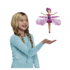 Інтерактивна іграшка Flying Fairy Princess Aerocraft RC, що літає, з керуванням рукою і пультом SUNROZ (8132_1) Курінь