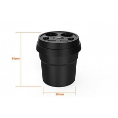 Розгалужувач прикурювача 12/24V (на 2 виходи + USB) KONNWEI Калуш