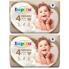 Підгузники Lupilu Premium Maxi 4 8-16 кг 92 шт Васильків
