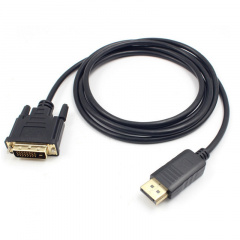 Кабель PrologiX DisplayPort/DVI M/M 3 м Black PR-DP-DVI-P-04-30-3m Киев