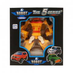 Трансформер транспорт TOBOT Bambi W339 Помаранчевий Кушугум
