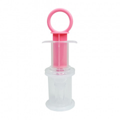 Дитячий Шприц-дозатор для ліків Mega Zayka MGZ-0719(Pink) із мірним стаканчиком Київ