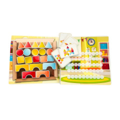 Альбом на липучках Lipoland Ігри для хлопчиків 21x21 см (LP1201SQ) Березне