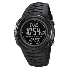 Годинник чоловічий спортивний з компасом Skmei 2147 Compass Чорний Курень