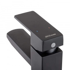 Змішувач для умивальника Mixxus KUB-001 Black (417214) Броды