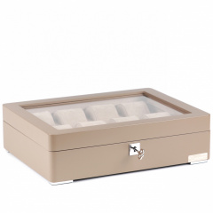 Скринька для зберігання годинників Salvadore WB/3420/8.TAN 320х245х87 мм Бежевий Городок